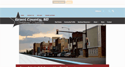 Desktop Screenshot of grantcountysd.com