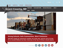 Tablet Screenshot of grantcountysd.com